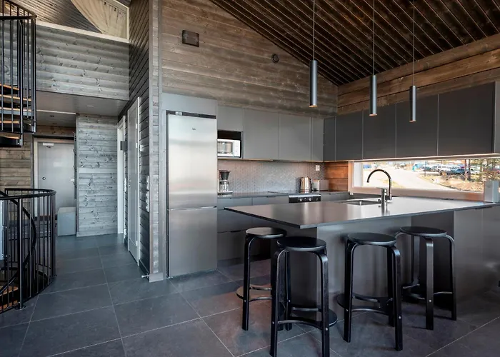 Ski-inn Pyhälinna Deluxe Lägenhetshotell Pyhätunturi