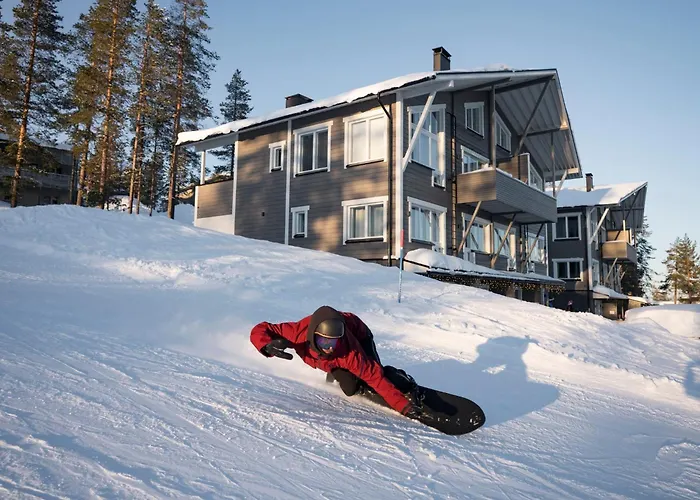 Lägenhetshotell Ski-inn Pyhälinna Deluxe Pyhätunturi